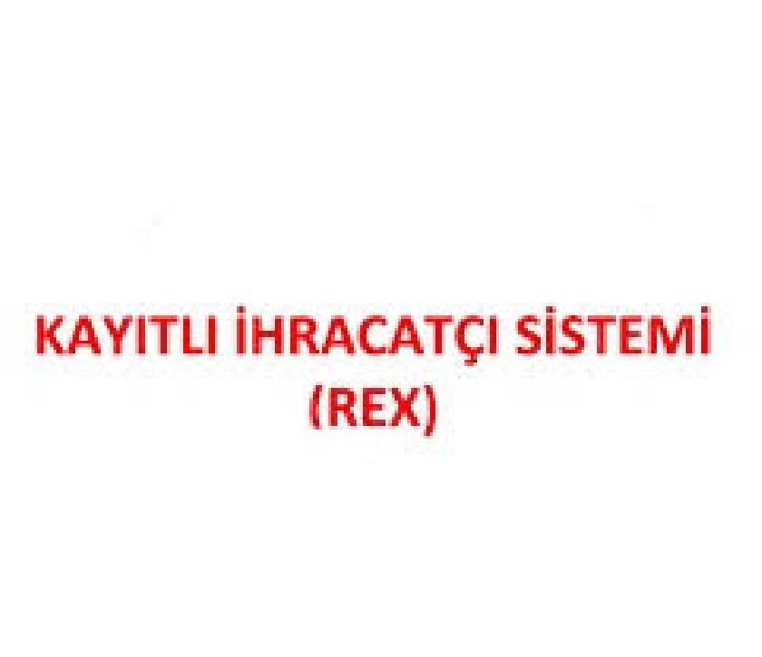 KAYITLI İHRACATÇI SISTEMI 
